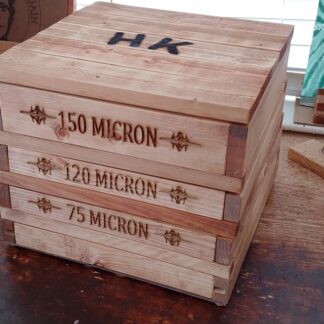 HK's-MySifter- 3 SCREEN 12x12 MAGIC SIFT BOX ** 150/120/75 Micron