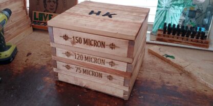 HK's-MySifter- 3 SCREEN 12x12 MAGIC SIFT BOX ** 150/120/75 Micron