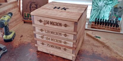 ULTIMATE MYSIFTER BUNDLE (1) 12X18- 180 MICRON SCREEN MANUAL TUMBLER BOX...AND  (1) 12X12- 4 SCREEN  BOX-150-120-14-75 - Image 6