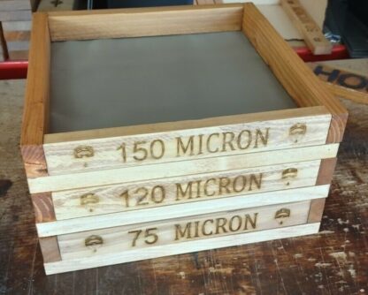 MySifter "3 STACK" SET-12″x12″- 150-120- and 75 Micron DRY-SIFT/DRY-ICE Screens