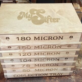 MySifter 12x18 SIft Boxes w/ Lids and Mirrored Bases