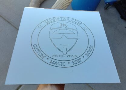 Replacement 12"x12" Laser Engraved Mirror - Image 2