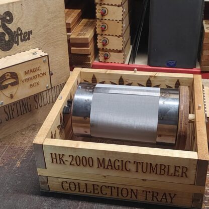 HK2000 Auto Tumbler w/ Vibration Lid 12x12 Kief Box - Image 3