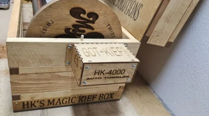 MySifter's HK-4000 Magic Auto Tumbler w/ Vibration Sift Box - Image 2