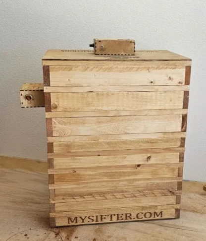 MySifter's HK-4000 Auto Tumbler SIFT BOX 12x18 -6 screens with VIBRATION LID - Image 10