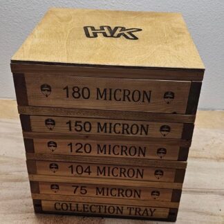 HK's 5-Screen 12"x12" Magic Pollen Box--180-150-120-104-and-75 Micron