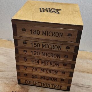HK’s MySifter 6-Screen 12″x12″ Magic Pollen Box–180-150-120-104-75-and 50 Micron