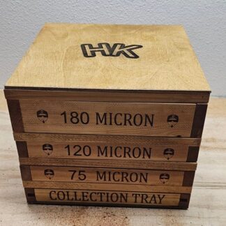 HK's 3-Screen 12"x12" Magic Pollen Box--180-120-and 75 Micron
