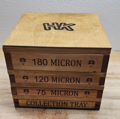 HK's 3-Screen 12"x12" Magic Pollen Box--180-120-and 75 Micron